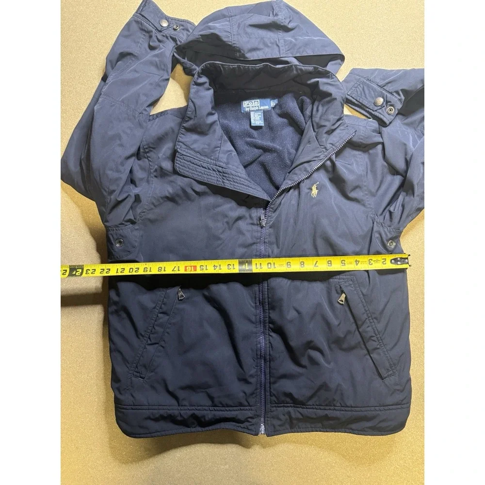 Polo Ralph Lauren Bomber‎ Jacket Men's Medium L blackFull Zip